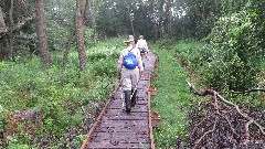 Ruth Bennett McDougal Dorrough; Judy Geisler; board walk; IAT; Clover Valley Segment, WI