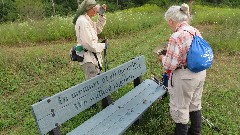 Judy Geisler; Ruth Bennett McDougal Dorrough; bench
In Memory of all the trails we alked together