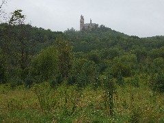 IAT; View of Holy Hill Basilica, WI