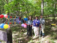 Gail Ellsworth; Patty Millard; Ruth Bennett McDougal Dorrough; Hiking; NCT; FLT; M-01; Allegany County Hike Series