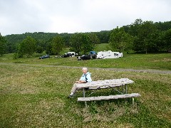 Ruth Bennett McDougal Dorrough; Allegeny State Park Campground; Hiking; NCT; FLT; M-01