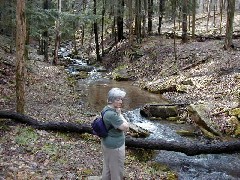 Ruth Bennett McDougal Dorrough; Hiking FLT M01 Allegany State Park