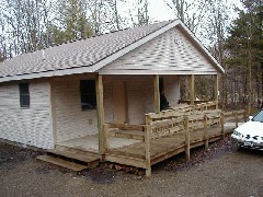 Hiking FLT M01 Allegany State Park cabin