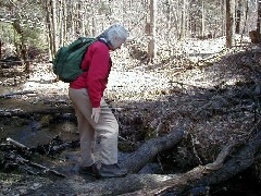 Ruth Bennett McDougal Dorrough; Hiking FLT M01