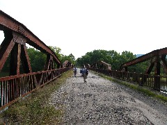 Old Route 17 bridge; Ruth Bennett McDougal Dorrough; Hiking; Allegany County Hike Series