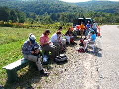 Ruth Bennett McDougal Dorrough; Hiking; Allegany County Hike Series; Sag Wagon