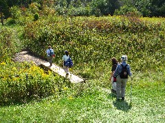 Patty Millard ; Sylvia; Ruth Bennett McDougal Dorrough; Hiking; Allegany County Hike Series