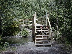 Hiking NCT FLT M04 Ellicottville bridge