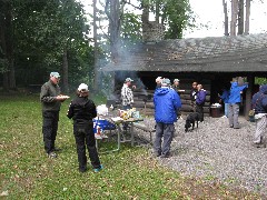 M-06 Hiking NCT FLT; Crossing the Genesee picnic