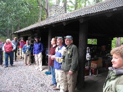 M-06 Hiking NCT FLT; Crossing the Genesee picnic