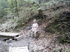 Ruth Bennett McDougal Dorrough; Hiking NCT FLT M07 Genesee Falls