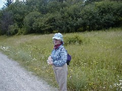 Ruth Bennett McDougal Dorrough; Hiking FLT M09 Bill Morris Rd