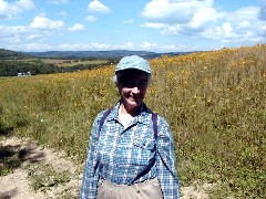 Ruth Bennett McDougal Dorrough; Hiking NCT FLT M09 Sterns Forest Road