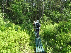 Jean Bubb; Lyn Jacobs; Chris Ruth Bennett McDougal Dorrough; Birdseye State Forest; Steuben County Hike Series M-11 FLT NCT Hiking