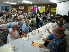 Dinner Buffett at the FLT Fall Campout