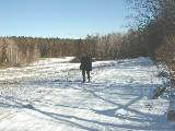 Ruth Bennett McDougal Dorrough; Hiking NCT FLT M12 Ferris Road snow