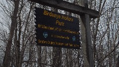 NCT/FLT/M-13; 
sign Birdseye Hollow Park, NY