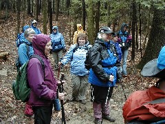 Ruth Bennett McDougal Dorrough; Steuben County Hike FLT NCT Hiking