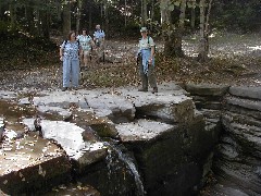 Gayle Ellsworth; Patty Millard; Ruth Bennett McDougal Dorrough; Jay Zitter; Schuyler County Hike Series; The turtles