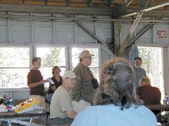 Post Hike Picnic Schuyler County Hike Series; Sigrid Conners; Ed Sidote