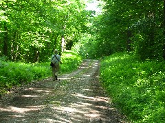 Hiking; Ruth Bennett McDougal Dorrough; Debre Nero