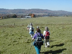 Finger Hiking Trail FLT Cortland County field group hike Lakes M19 PA