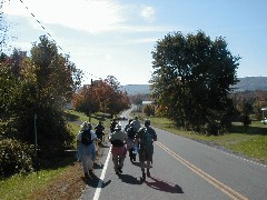 Finger Hiking Trail FLT Cortland County group hike Lakes M19 PA