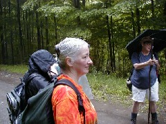 Ruth Bennett McDougal Dorrough; Irene Szabo; Hiking NCT FLT M20 Cortland County group hike