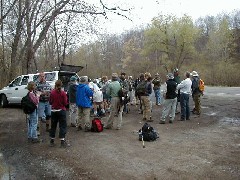 Ruth Bennett McDougal Dorrough; Hiking NCT FLT M21 Cortland County group hike