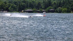 Speed boat race; MI-01; NCT; Baw Beese Lake; Hillsdale, MI