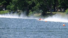 Speed boat race; MI-01; NCT; Baw Beese Lake; Hillsdale, MI