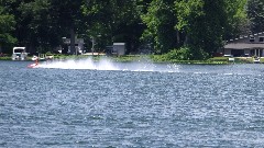 Speed boat race; MI-01; NCT; Baw Beese Lake; Hillsdale, MI