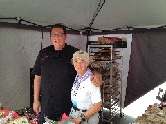 Chad Wilde; Ruth Bennett McDougal Dorrough; Baby Food Festival; W Main Street; Fremont MI