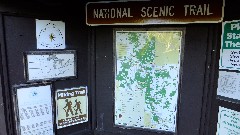 sign National Scenic trail