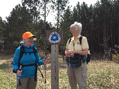 NCT; Michigan; Joan Young; Ruth Bennet McDougal Dorrough McDougal Dorrough; Rt 115 to Hodenpyl Dam Trail