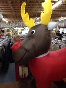 Moose balloon; Manton MI; IHN second hand store, MI
(reindeer); Serendipitous;