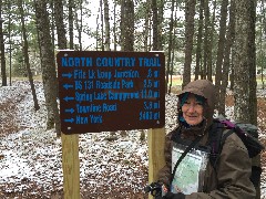 Ruth Bennet McDougal Dorrough McDougal Dorrough; NCT; Michigan; - Old Rt 131 State Forest Campground to Fife Lake rd
sign North Country Trail
Fife Lk Loop Junkction
US 131 Roadside Park
Spring Lake Campground
Townline Rd
New York