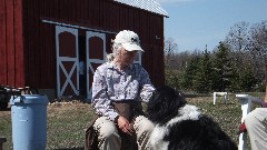 Ruth Bennet McDougal Dorrough McDougal Dorrough; Koda dog; Dove Days House, MI