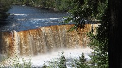 NCT; waterfall; Lower Tahquamenon Falls Campground, MI