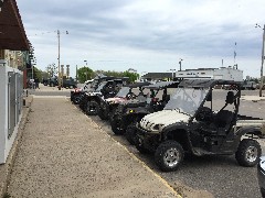 ATV/ORV on Main Street; Grand Marais, MI; Serendipitous