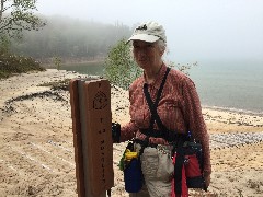 Ruth Bennet McDougal Dorrough McDougal Dorrough; NCT; Lake Superior Shoreline Trail; Pictured Rocks, MI