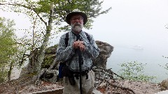 Dan Dorrough; NCT Lake Superior Shoreline Trail; Pictured Rocks; Chapel Rock,