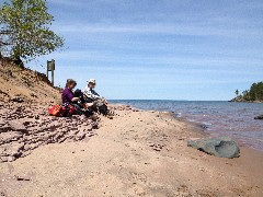 Dawn Bower; Dan Dorrough; Little Presque Isle TH, MI