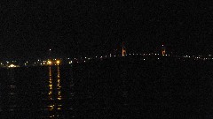 Macinac Bridge (from Teepee Campground) ; Macinaw, MI