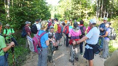 NCT; group hike; Little Garlic Falls; Marquette, MI