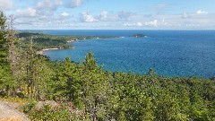 from Sugarloaf Mountain Marquette MI