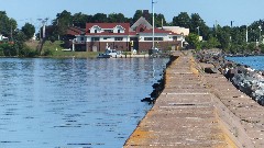 Breakwater wall Marquette MI