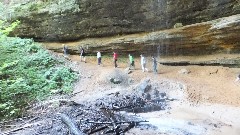 Twin Waterfalls; Hiking; NCT; Michigan; Pictured Rocks Outing