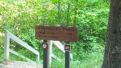 Lakeshore Trail sign; Hiking; NCT; Michigan; Pictured Rocks Outing