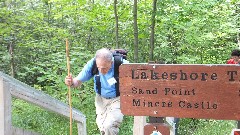 Bill Coffin; Lakeshore Trail; Sand Point; Miner s Castle; NCT; Michigan; Pictured Rocks Outing